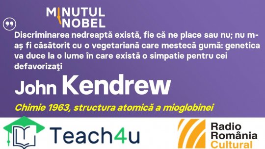 Minutul Nobel - John Kendrew| PODCAST