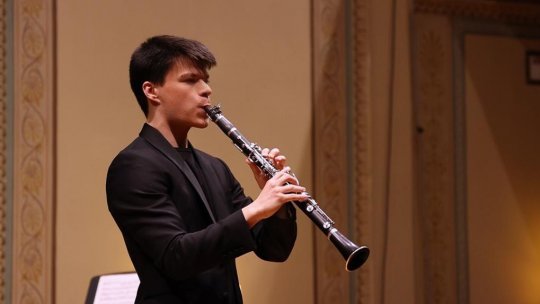 „Moștenitorii României muzicale”: recital  susținut de clarinetistul Petru Pane și pianistul Daniel Dumitrașcu la Ateneul Român