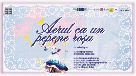 „Aerul ca un pepene roșu” un spectacol pe textele „Voiam doar să țip” și „Mi-e frică” de Mihai Ignat Premiera, la Teatrul de Comedie – Sala Nouă, 6 și 30 aprilie