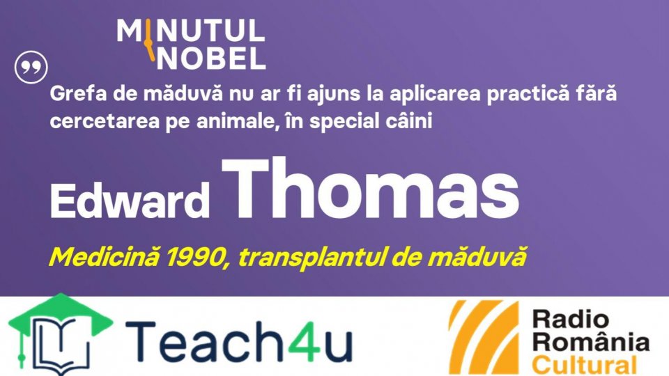 Minutul Nobel -Edward Thomas | PODCAST