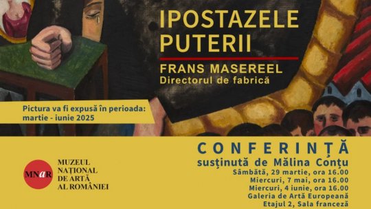 Opere în prim plan - prezentări de tip conferință în Galeria de Artă Europeană