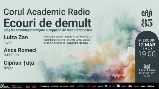 Tango, foxtrot, rock-twist, swing-waltz:   Corul Academic Radio aniversează 85 de ani