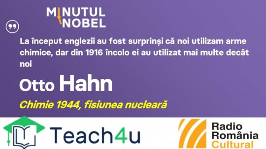 Minutul Nobel - Otto Hahn | PODCAST