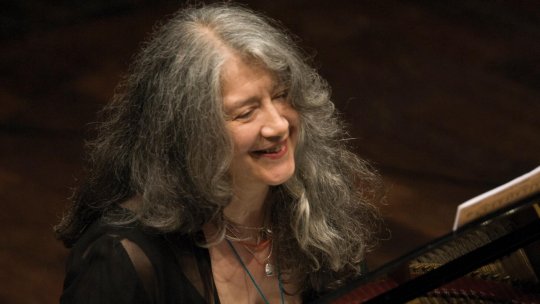 Dirijorul Ion Marin și pianista Martha Argerich, în concert la Paris