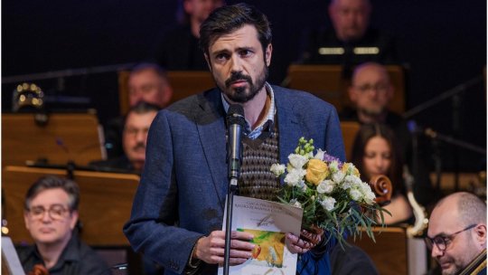 George Cornilă citește romanul Silex la Radio România Cultural