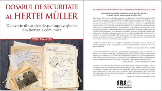 Valentina Glajar: “Am fost frapată de faptul că, la Timișoara, există o singură inscripție care menționează prezența Hertei Müller în oraș”