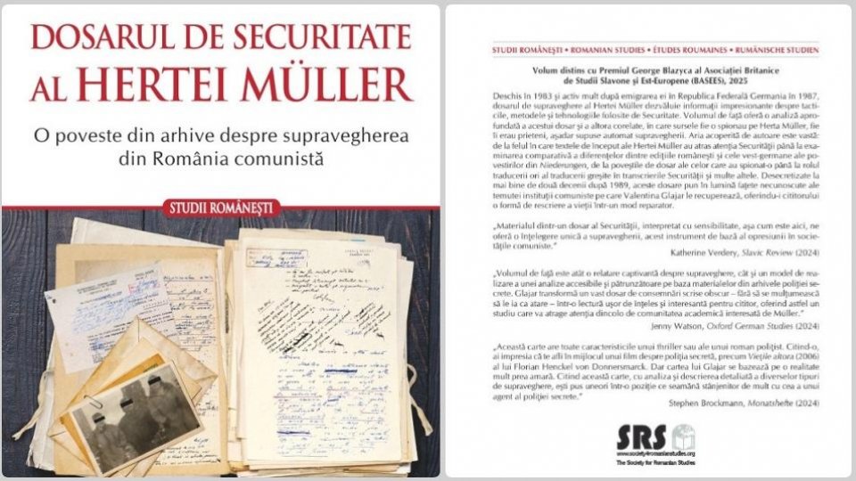 Valentina Glajar: “Am fost frapată de faptul că, la Timișoara, există o singură inscripție care menționează prezența Hertei Müller în oraș”