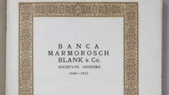 Mrmorosch Blank, istoria unei bănci. Invitați, dr. Brândușa Costache, șefa serviciului arhivă, bibliotecă și diseminare publicații al BNR și dr. Nadia Manea, expert principal, BNR