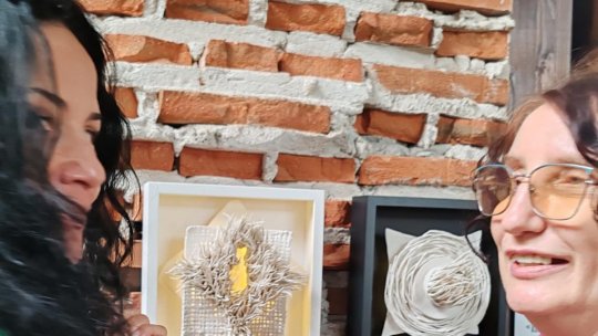 Artista Maria Cioată - ”Galeria de artă sacră ”Maria Brâncoveanu” pe mine m-a inspirat pentru aceste lucrări”
