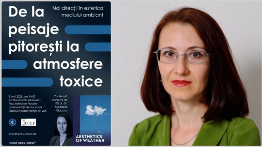 Mădălina Diaconu: ”În literatură vremea era inițial un fel de cadru, între timp vremea a dispărut, pentru ca acum să devină un protagonist”