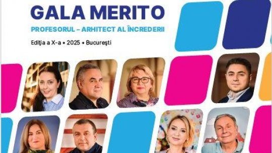 10 ani de proiect MERITO, 117 profesori laureați