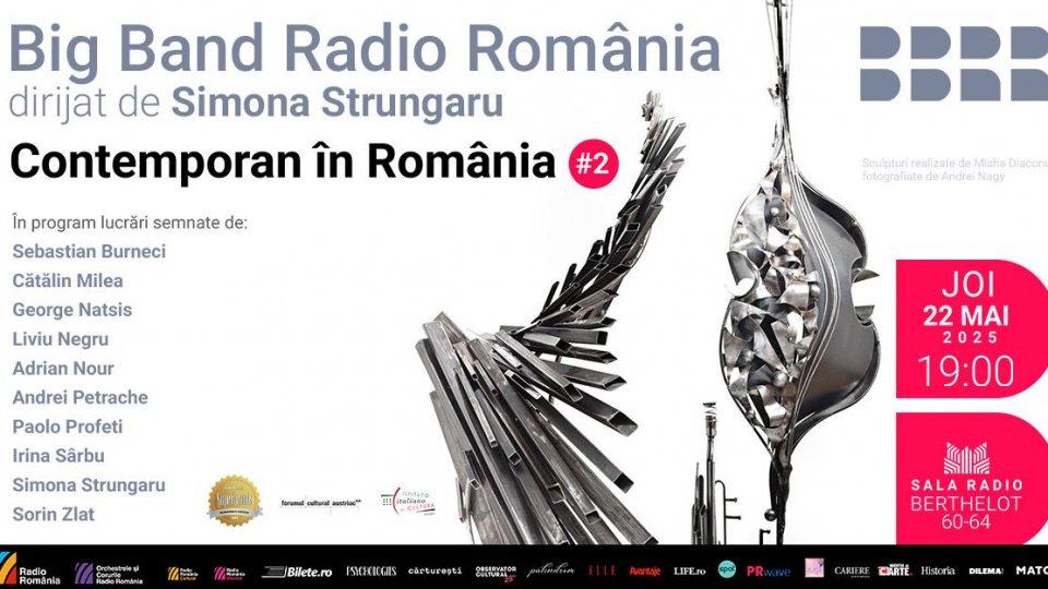 „Contemporan în România”: Big Band-ul Radio ne dă întâlnire cu jazz-ul autohton