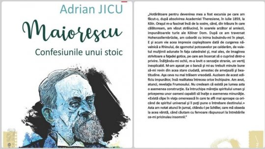 Bogdan Crețu despre "Maiorescu. Confesiunile unui stoic", de Adrian Jicu, volum apărut în 2025 la Editura Polirom în colecția "Biografii romanțate"