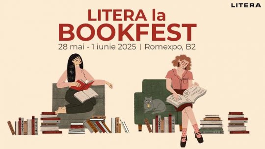 Editura Litera la Bookfest 2025 (28 mai – 1 iunie 2025, Romexpo, Pavilion B2)