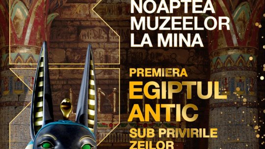 De Noaptea Muzeelor, MINA prezintă în premieră show-ul imersiv: „Egiptul Antic – Sub Privirile Zeilor”