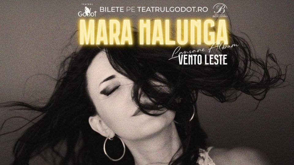 Mara Halunga lansează albumul „Vento Leste” pe 12 iunie la Teatrul Godot, o punte sonoră între România și Brazilia