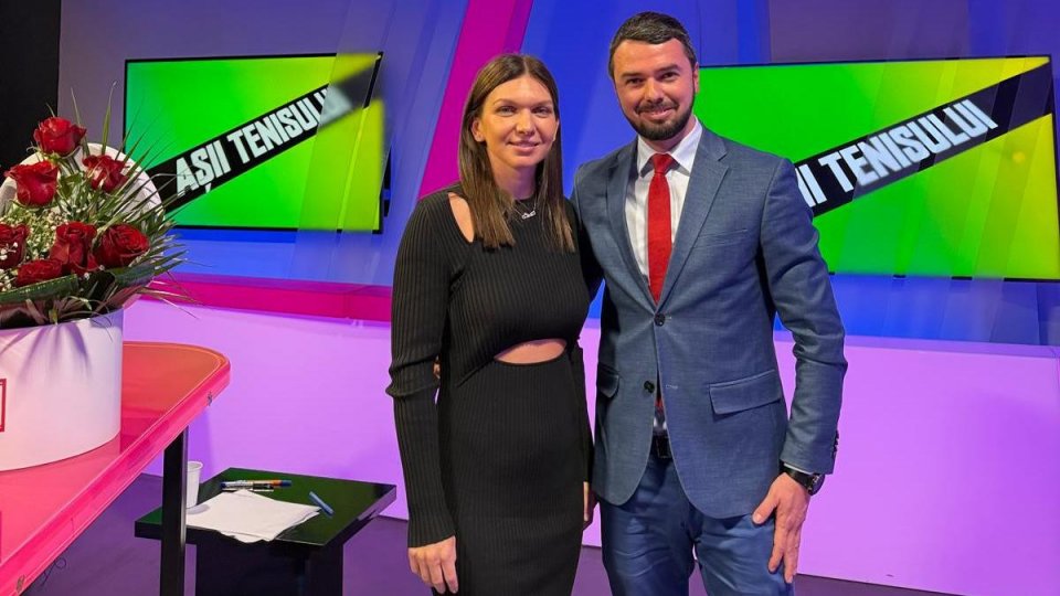 Portret de campioană: Simona Halep. Invitat: jurnalistul şi comentatorul TV Gabriel Morariu