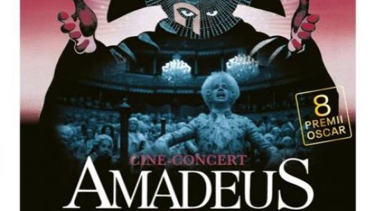 Cine‑concert „Amadeus LIVE” – o fuziune spectaculoasă între film și muzică, la TIFF
