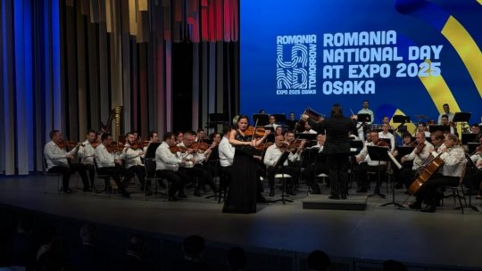 Filarmonica ”George Enescu” din București, trei bisuri la concertul dedicat Zilei României la Expo Osaka 2025