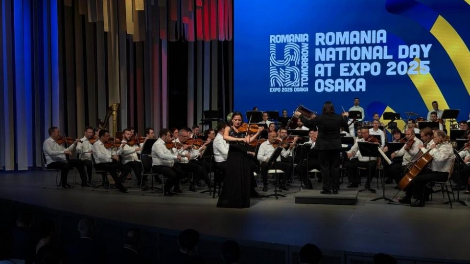 Filarmonica ”George Enescu” din București, trei bisuri la concertul dedicat Zilei României la Expo Osaka 2025
