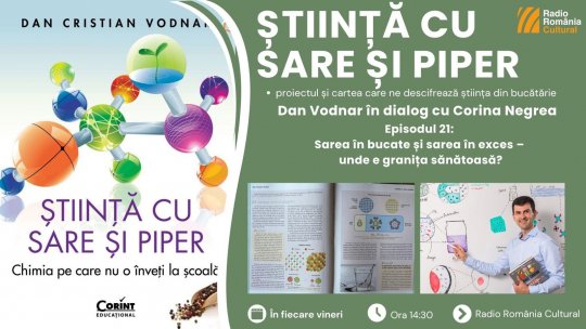Dan Vodnar: „Trebuie să fim foarte, foarte atenți la adiția de sare pe care o facem în mod voluntar, în preparatele alimentare"