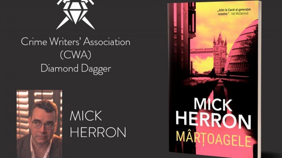 Mick Herron, autorul romanului „Mârțoagele” (Alice Books), distins cu cel mai important premiu din literatura de crimă