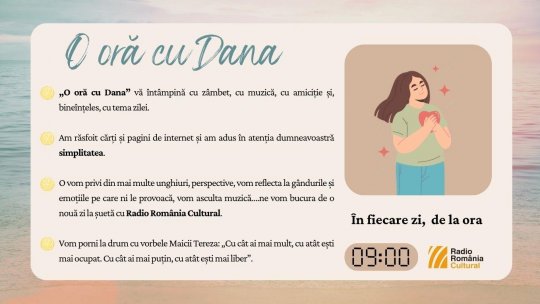 O oră cu Dana - Simplitate | PODCAST