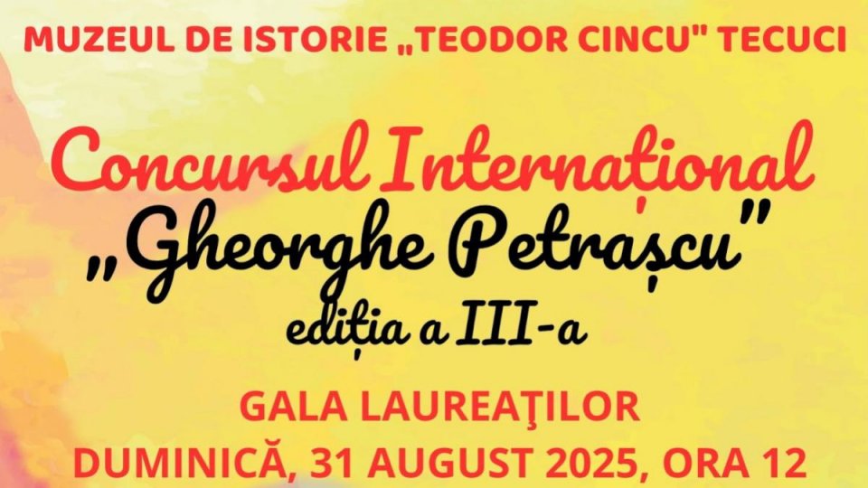 Premii importante la cea de-a III a ediție a Concursului Internațional de Arte Vizuale „Gheorghe Petrașcu”