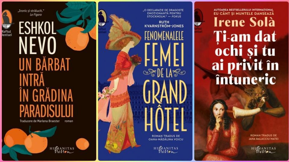 Lecturile orașului: Trei romane de vacanță, alese de Denisa Comănescu (Humanitas Fiction)