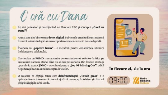 O oră cu Dana - Detox digital | PODCAST