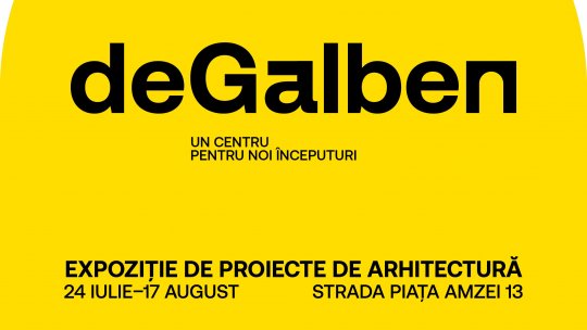 Piața Amzei face primul pas spre viitor: expoziția deGALBEN - cum va arăta noul hub cultural al Sectorului 1