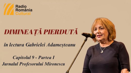 „Dimineață pierdută”, în lectura Gabrielei Adameșteanu – Capitolul 9 (partea I)  – Jurnalul profesorului Mironescu