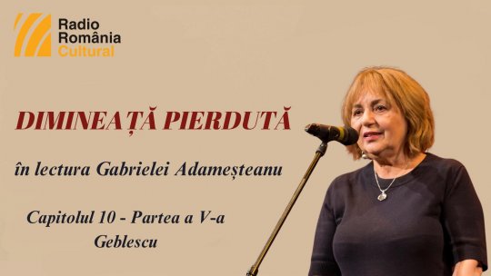 „Dimineață pierdută”, în lectura Gabrielei Adameșteanu – Capitolul 10 (partea a V-a)  – Geblescu