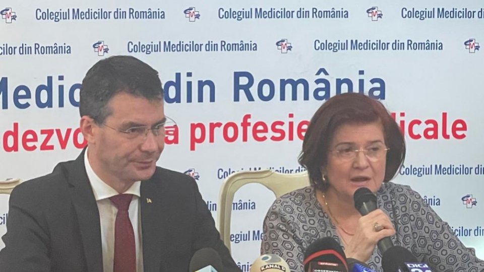 Colegiul Medicilor din România (CMR) și Casa Națională de Asigurări de Sănătate (CNAS) susțin noul pachet de măsuri privind eficientizarea sistemului sanitar