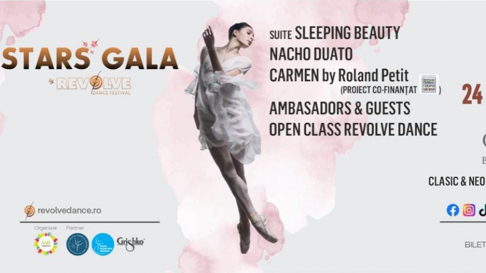 Stars Gala aduce pe 24 august la București doi titani ai baletului: Nacho Duato și Nikolay Tsiskaridze