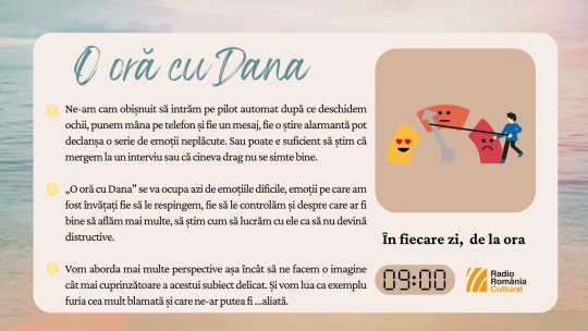O oră cu Dana - Emoții dificile | PODCAST