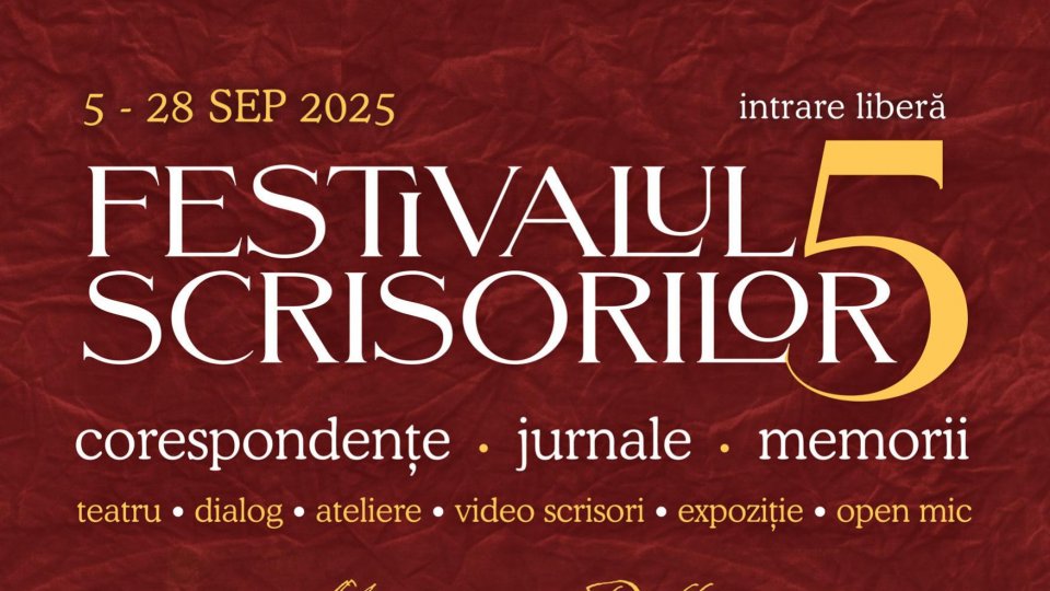 Începe Festivalul Scrisorilor, ediția a V-a: Love & War – povești intime din mijlocul istoriei