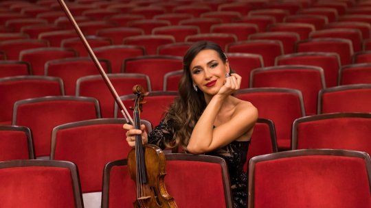 INTERVIU CU VIOLONISTA RUSANDA PANFILI - ,,Întâlnirea muzicală cu Andrea Bocelli a fost foarte naturală, ceva ce nu se întâlnește des în viața noastră de artiști”