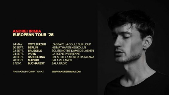 Pianistul român Andrei Irimia va susține un nou turneu european