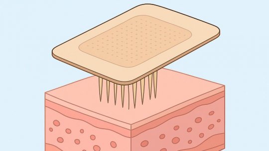 Prima biopsie non invazivă, bazată pe un plasture cu nanoace, permite monitorizarea modificărilor moleculare din țesut în timp real