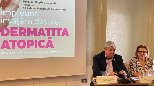 CONSULTAȚII - Președintele SRD, conf. univ. dr. Alin Nicolescu: “Avem pacienți care s-au operat de 7-9 ori considerând că au polipi, dar de fapt erau vegetații în contextul dermatitei atopice”
