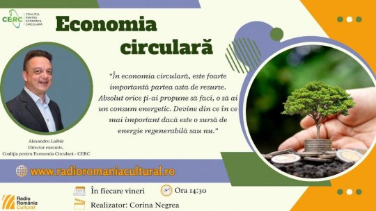 Alexandru Laibăr: Economia circulară este un sistem care promovează planificarea și gestionarea optimă a resurselor naturale