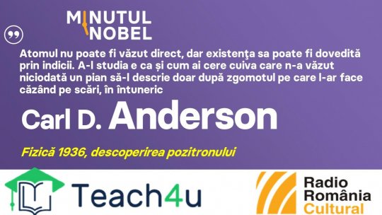 Minutul Nobel - Carl D. Anderson | PODCAST