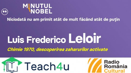 Minutul Nobel - Luis Frederico Leloir | PODCAST