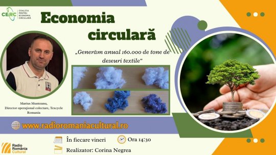 Marius Munteanu: „Campaniile trebuie să plece de la grădiniță, să-i facem pe toți să înțeleagă ce înseamnă circularitate. Generăm anual 160.000 de tone de deșeuri textile”