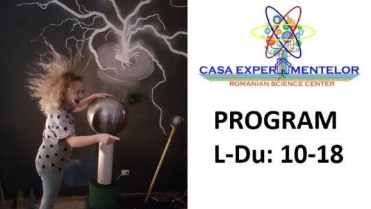 Gabriela Ionescu, Director general la Casa Experimentelor: "Sunt mulți copii care au mai fost și revin. Și sunt părinți care ne spun, de fiecare dată, că am venit aici a nu știu câta oară (...)"