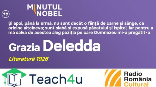 Minutul Nobel - Grazia Deledda | PODCAST
