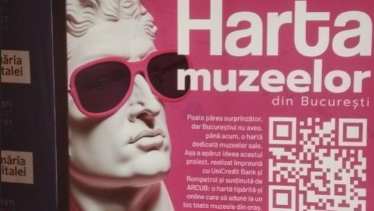 Bucureștiul are o hartă a muzeelor și a caselor memoriale