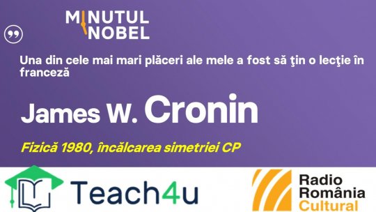 Minutul Nobel - James W. Cronin | PODCAST