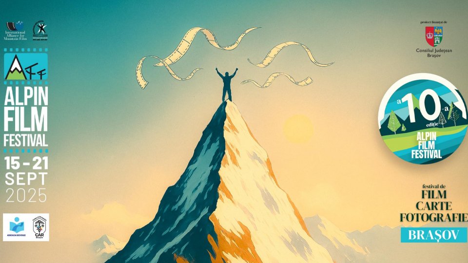 ALPIN FILM FESTIVAL – 10 ani de povești și aventuri montane la Brașov!